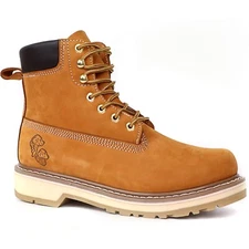 Wheat Construction EH Mens Work Boots Non-Slip Water Resistant (84101)