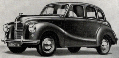 126/22 SAMMELBILD OLDTIMER PKW AUTO AUSTIN A 40 DEVON LIMOSINE