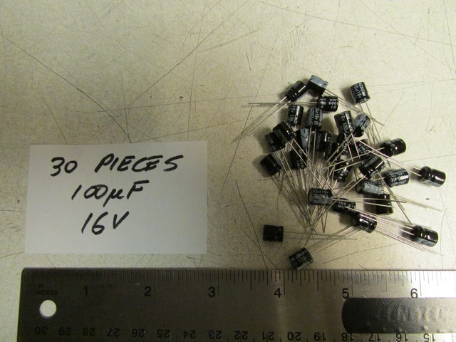 100 Pieces 100V .0056K .0056uf Capacitors Radial Polyester Film Through Hole