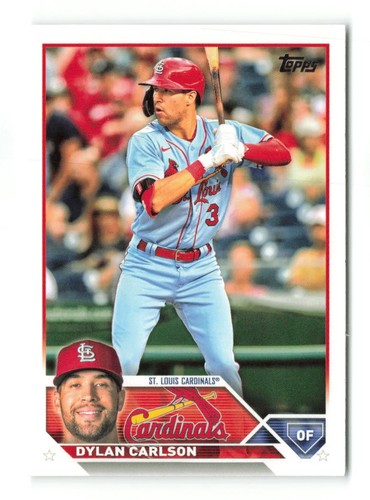 2023 Topps Series 2 Dylan Carlson #624 St. Louis Cardinals Baseball Card