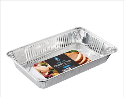 5 x SEHR GROSSE EXTRA TIEFE EINWEG ALUFOLIE BRÄTER GASTRONOMIE TABLETT 
