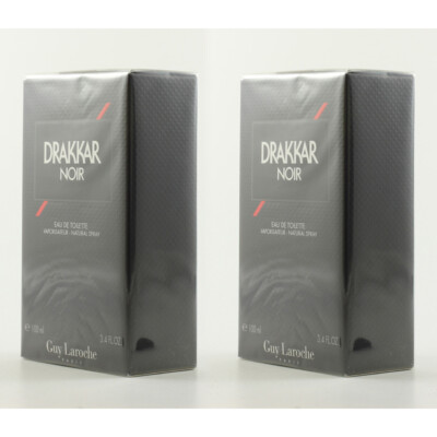 Guy Laroche Drakkar Noir - EDT Eau de Toilette 100ml - 2x