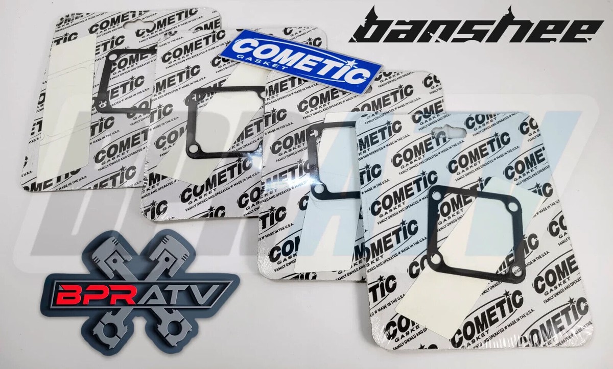 Set Of 4 Yamaha Banshee YFZ350 Reed Gaskets – 3GG-13621-00 – Compatible With Reed Spacers