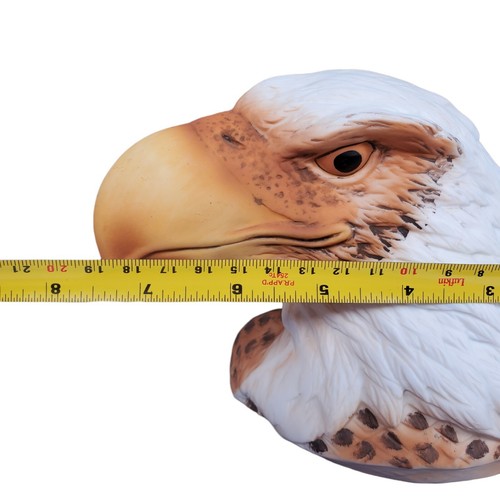 Vintage Bald Eagle Bust Ceramic Porcelain Patriotic Figure Made in Taiwan 7 Inch - Picture 12 of 12