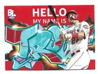2023 Topps Big League Roll Call Wildstyle Edition Mike Trout #RC-2 Baseball Card