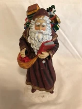Pipka Memories of Christmas 13908 Good News Santa LE 854/3600 No Staff, 10.5 in