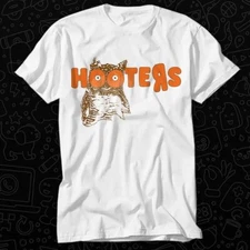 Hooters Femboy Boobs America Waitress Owl Bird T Shirt 123