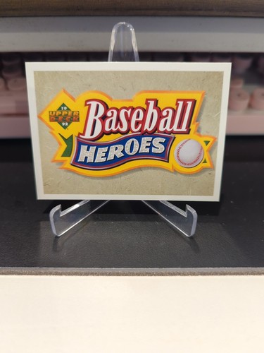 1992 UPPER DECK TED WILLIAMS BASEBALL HEROES Header Card