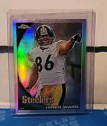Hines Ward [Refractor] #C55 2010 Topps Chrome card