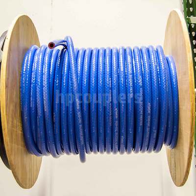 1 In Hose Blue Silicone Heater Hose 5/8" ID FlexFab 5526 Silicone Heater Hose 3 Ft And 2 Liner Clamps 5/8 Silicone Heater Hose Silicone Radiator Hose Kit - Foto 8