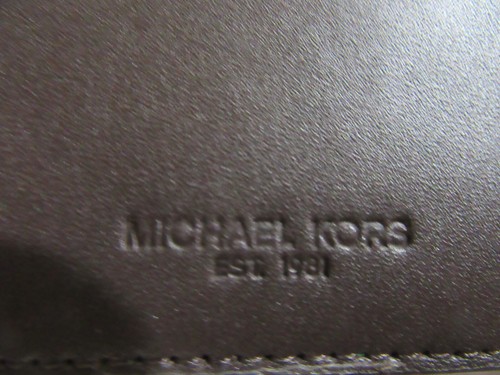 Michael Kors Mens Leather Tall Credit Card Case Brown with RFID New in Box - Picture 4 of 8