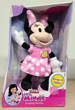 Disney Junior Minnie Mouse Happy Helpers 12" Singing Plush Toy Damaged Packaging