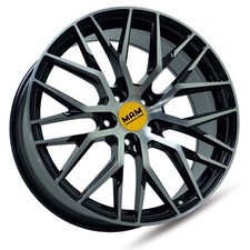 18 Zoll MAM RS4 Alufelgen Black Front Polish 5x112 Neu für Seat Leon Cupra Neu