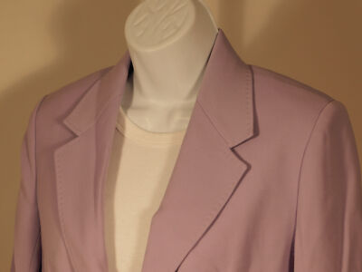 アウターその他 MAX MARA Woman Blazer Lilac 2511441011600 002 MAX MARA Women's Lilac Purple Wool 2 Button Blazer Jacket Sz