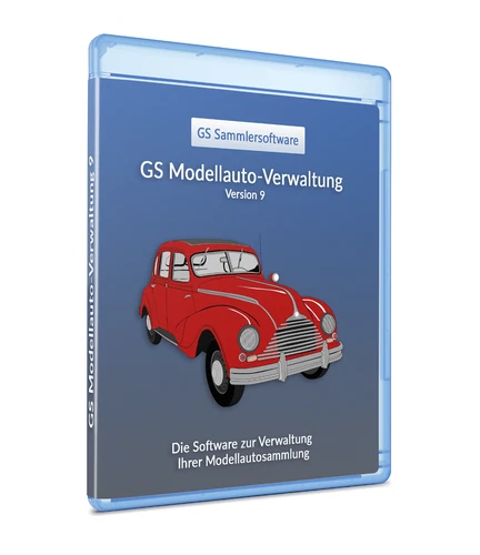 GS Modellauto-Verwaltung 9 - Software zur Verwaltung Ihrer Modellauto-Sammlung