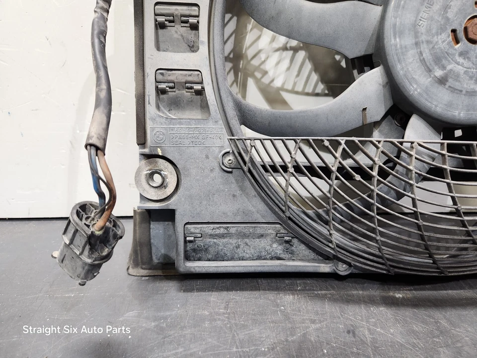 ✅ 99-03 OEM BMW E39 525 530 540 Motor Ventilador de Refrigeração Carcaça Radiador Motor Cobertura - Imagem 4 de 4