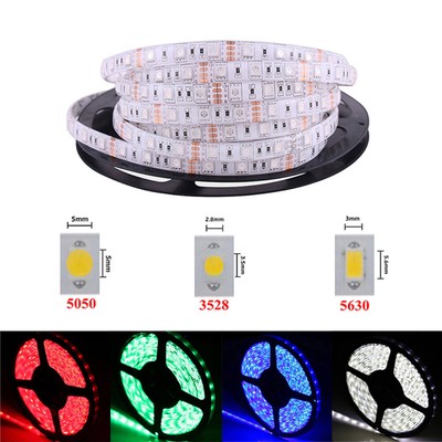 LED Streifen LED Strip Stripes Band RGB+Warmweiß 24V 10M=5m x 2 5050 SMD RGBW