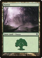 20x FOREST Basic land (mixed art) - LP - Innistrad Block - SPARROW MAGIC