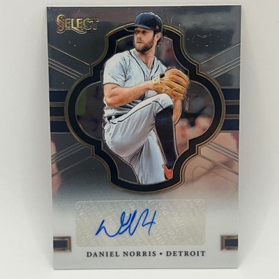 2018 Panini Select Signatures Daniel Norris #DN DET