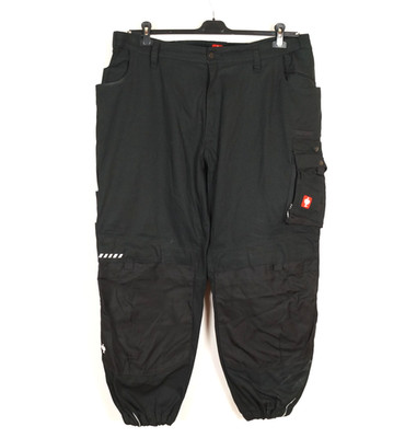 ENGELBERT STRAUSS Herren Hose Größe 62 (W42 L30) schwarz Arbeitskleidung Tasc...