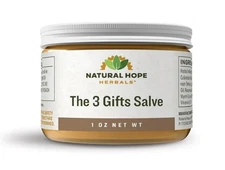 3 GIFTS SALVE - Herbal Skin Care Gold, Frankincense, & Myrrh