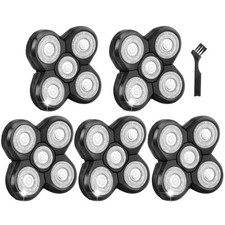 Freedom Grooming 5 Pack Replacement Blades for Freebird Head Shaver 5-Blade Razo