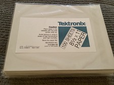Lot of 5: New Tektronix Paper 100 Sheets 8.5 x 11,  016-0891-00 plus 2 FREE