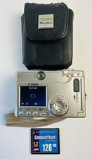 Canon PowerShot Digital ELPH S230 3.2MP Digital Camera, Need Battery, For Parts