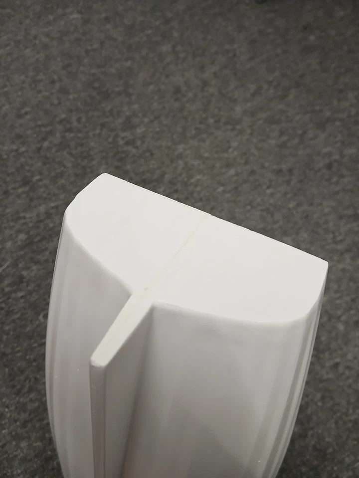 Clinker model boat hull, Fibreglass GRP, - Image 3 of 4