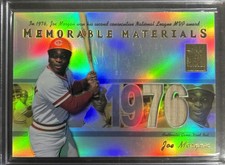 2002 Topps Tribute - Memorable Materials Joe Morgan #MEM-JM (MEM)