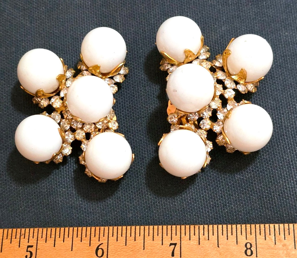 Vintage Kenneth Jay Lane KJL Rhinestone Imitation… - image 10