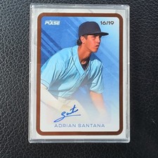2025 Pulse Adrian Santana 16 of 19 On Card Signature