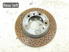 Bremsscheibe Porsche CAYMAN 2014 hinten links