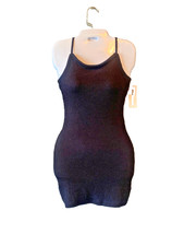 NWT Urban Outfitters Black Dress Size XS Strappy  Stretchy Little Black Dress