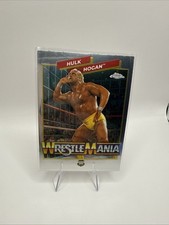 Hulk Hogan 2026 WWE Topps Chrome WrestleMania Insert Wrestling Card