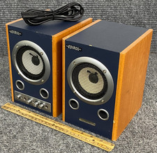 Roland Edirol MA-7A Stereo Micro Monitor Speakers w/ Power Cord As Is 