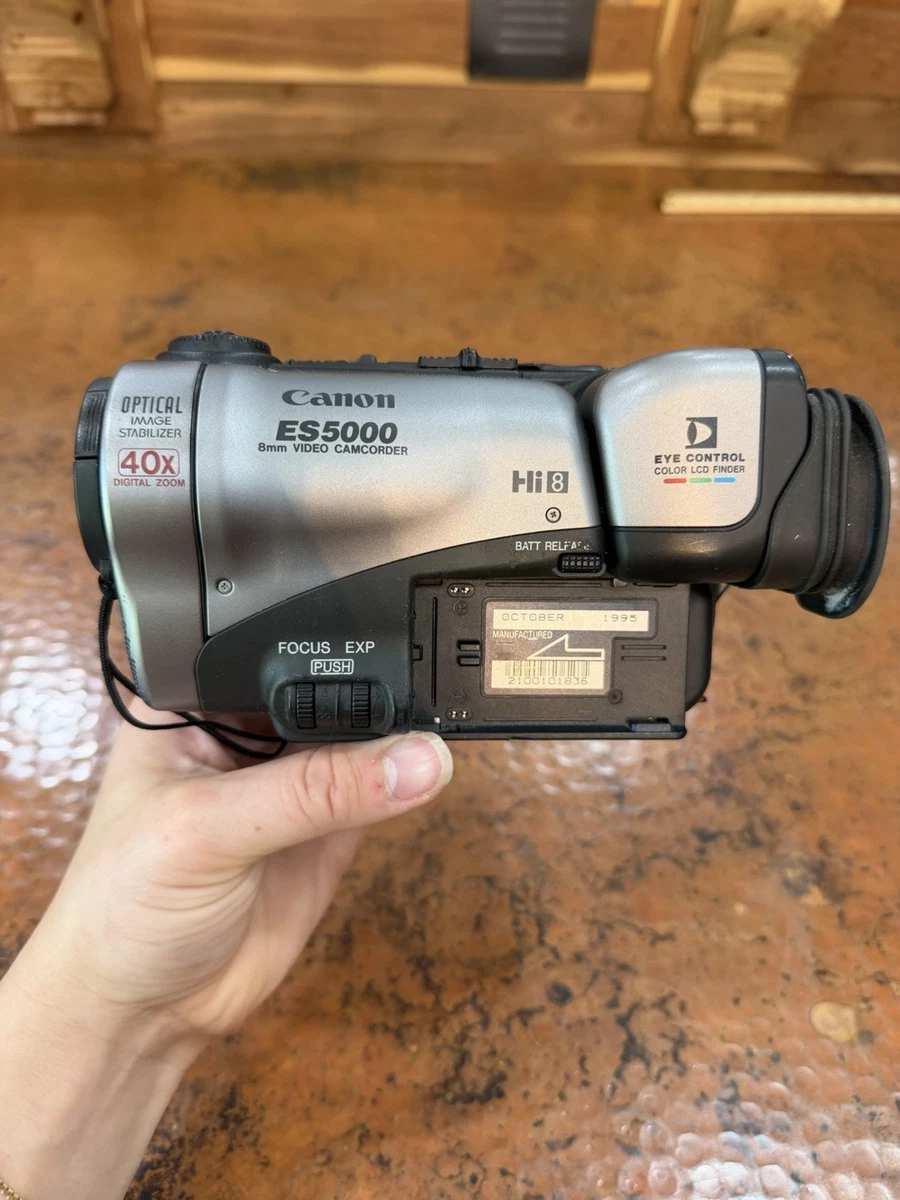 Canon Hi8ビデオカメラ 20倍ズーム Canon Hi8 Camcorders for sale - eBay