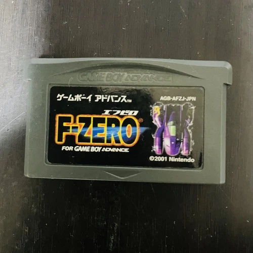 F-Zero Nintendo Game Boy Advance 2001 Japanese Version AGB-AFZJ-JPN Save OK