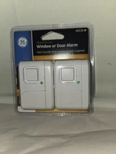 (2) GE 45115 Personal Security Wireless Window or Door Alarm - Entry Chime Mode