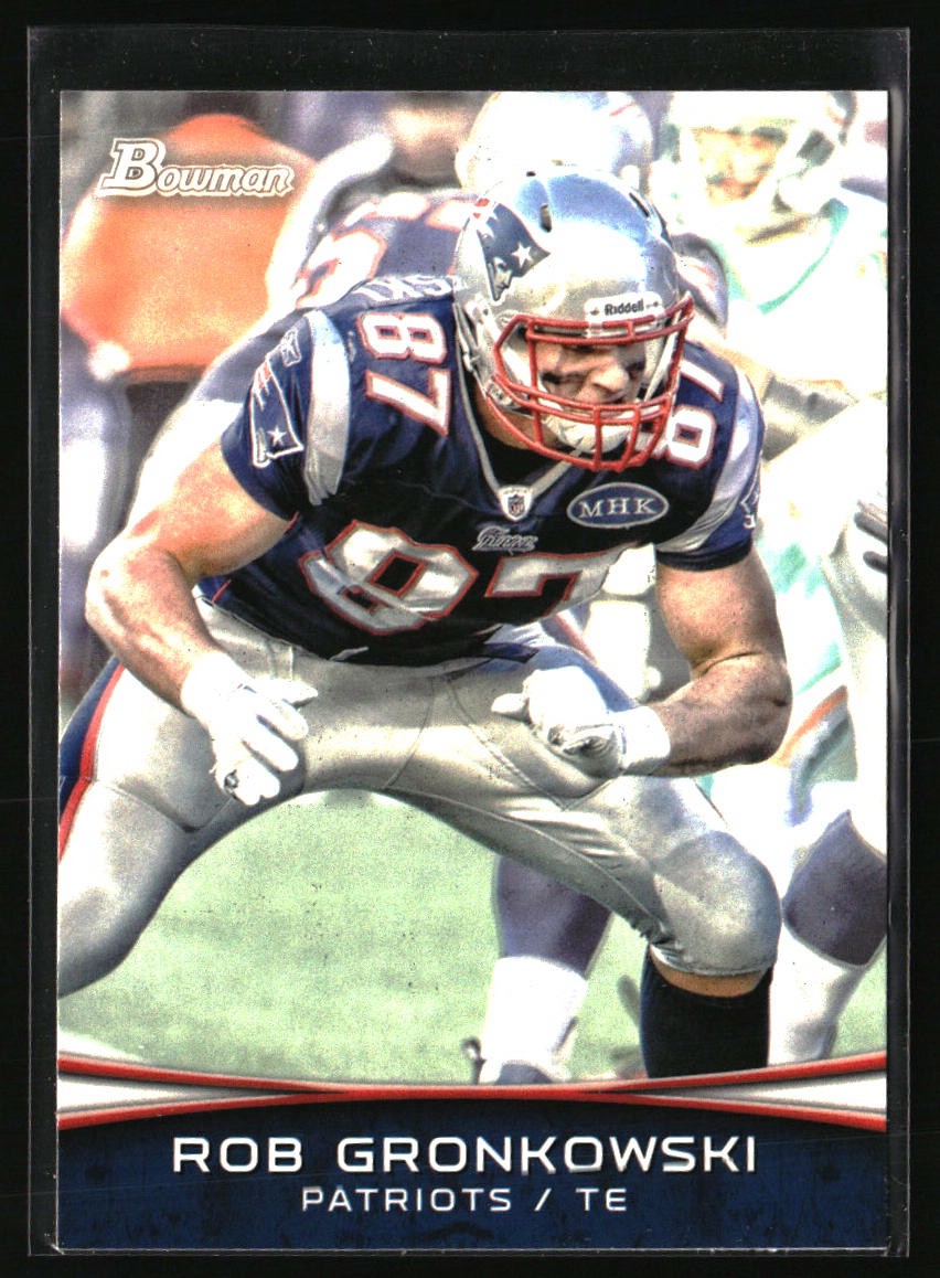 2012 Bowman #69 Rob Gronkowski