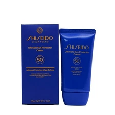 Shiseido Ultimate Sun Protector Cream SPF 50, 2.1 oz / 50ml - NEW VERSION