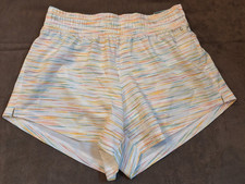 #1331 DSG Stride Mid-Rise Short Ivory Multicolored  Built in Panties Choice Sz M