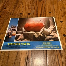 1981 TIME BANDITS HALF SHEET PROMOTIONAL POSTER