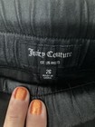 Juicy Couture Womens Black Shiny Hollywood Easy Skinny Pants Stretchy Drawstring — photo 3