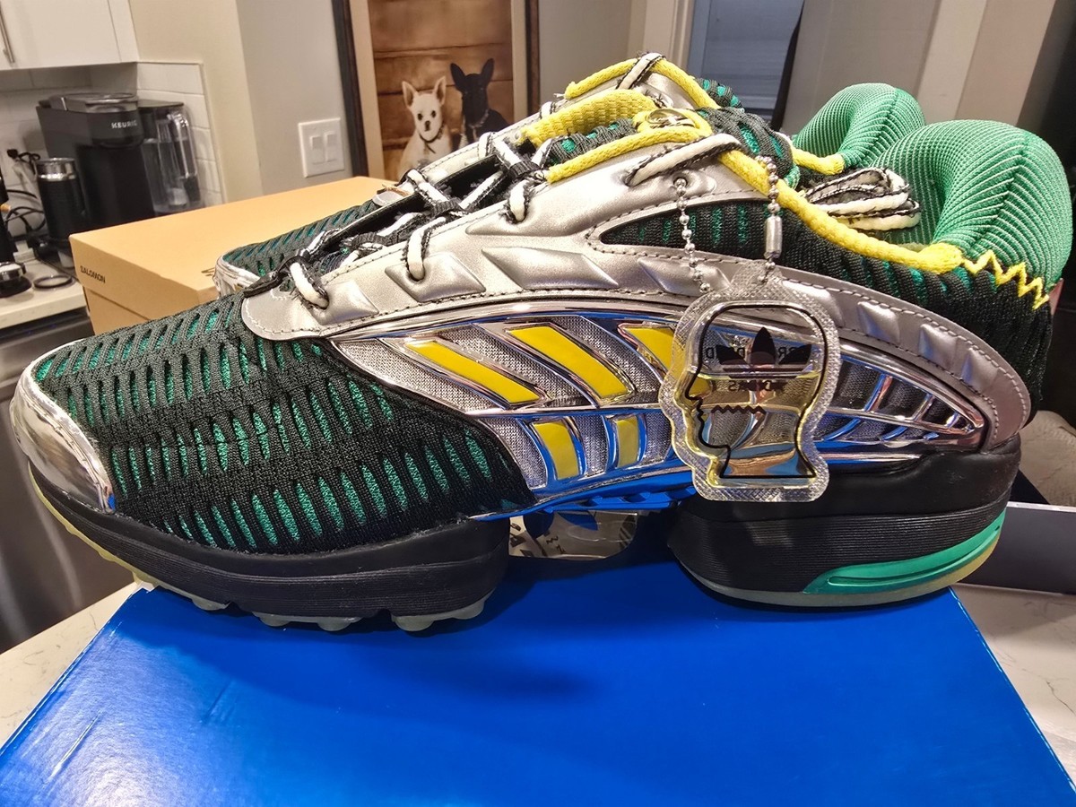 adidas CLIMACOOL 2 X Brain Dead JQ6793 Black / Green / Yellow Mens