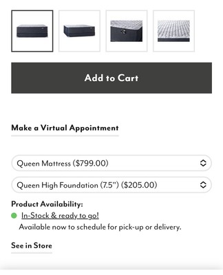 Sleepy s hybrid With Gel Matrix mattress Queen Size Firm