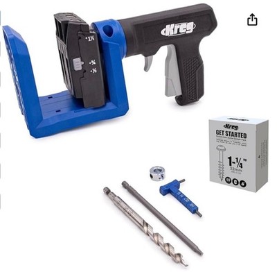 KREG Pocket-Hole Jig 520PRO with 2'' Face Clamp New in Box.