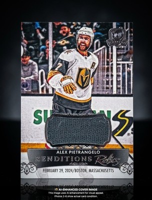 2024 THE CUP #RR-AP ALEX PIETRANGELO RENDITION RELICS JERSEY MEM
