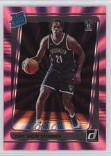 2021-22 Panini Donruss Rated Rookie Holo Pink Laser Day'Ron Sharpe #215 qc6