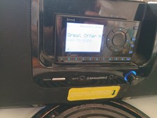 Sirius XM Satellite Radio Portable Boombox SXSD2 w/ Onyx EZ  Antenna  AC Power